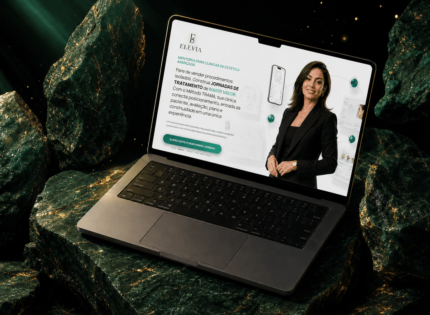 ELEVIA: de curso de R$ 500 a R$ 150 mil no trimestre com esteira de alto valor