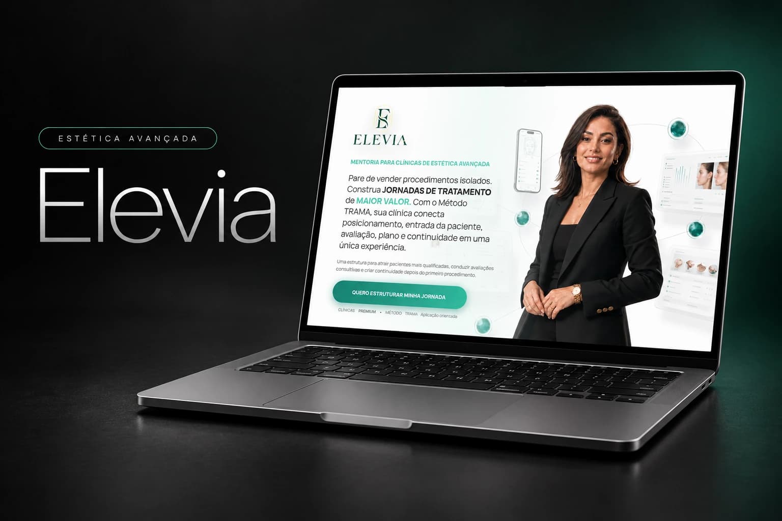 ELEVIA: de curso de R$ 500 a R$ 150 mil no trimestre com esteira de alto valor