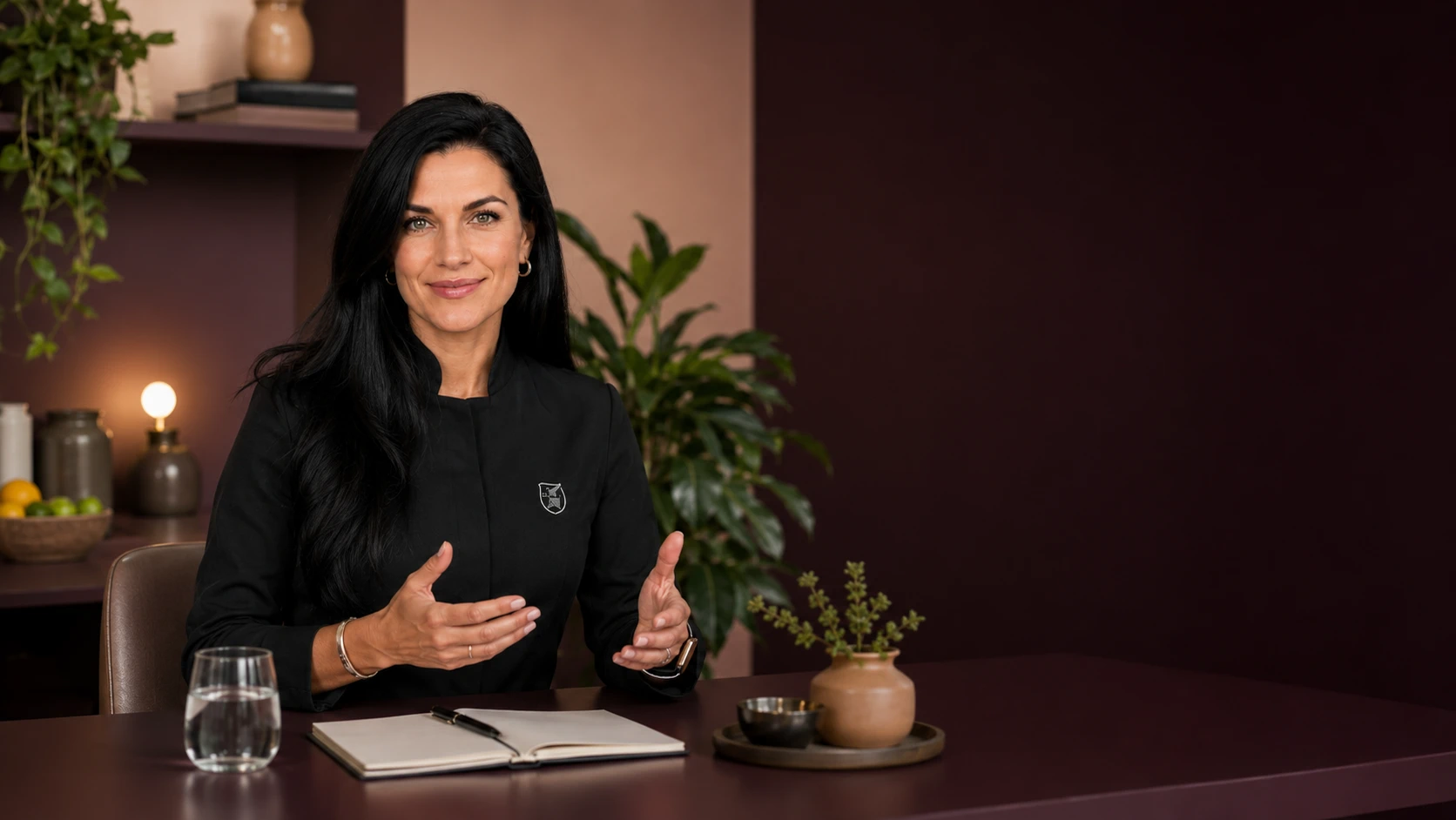 Marina Avelar apresentando o Método Leve