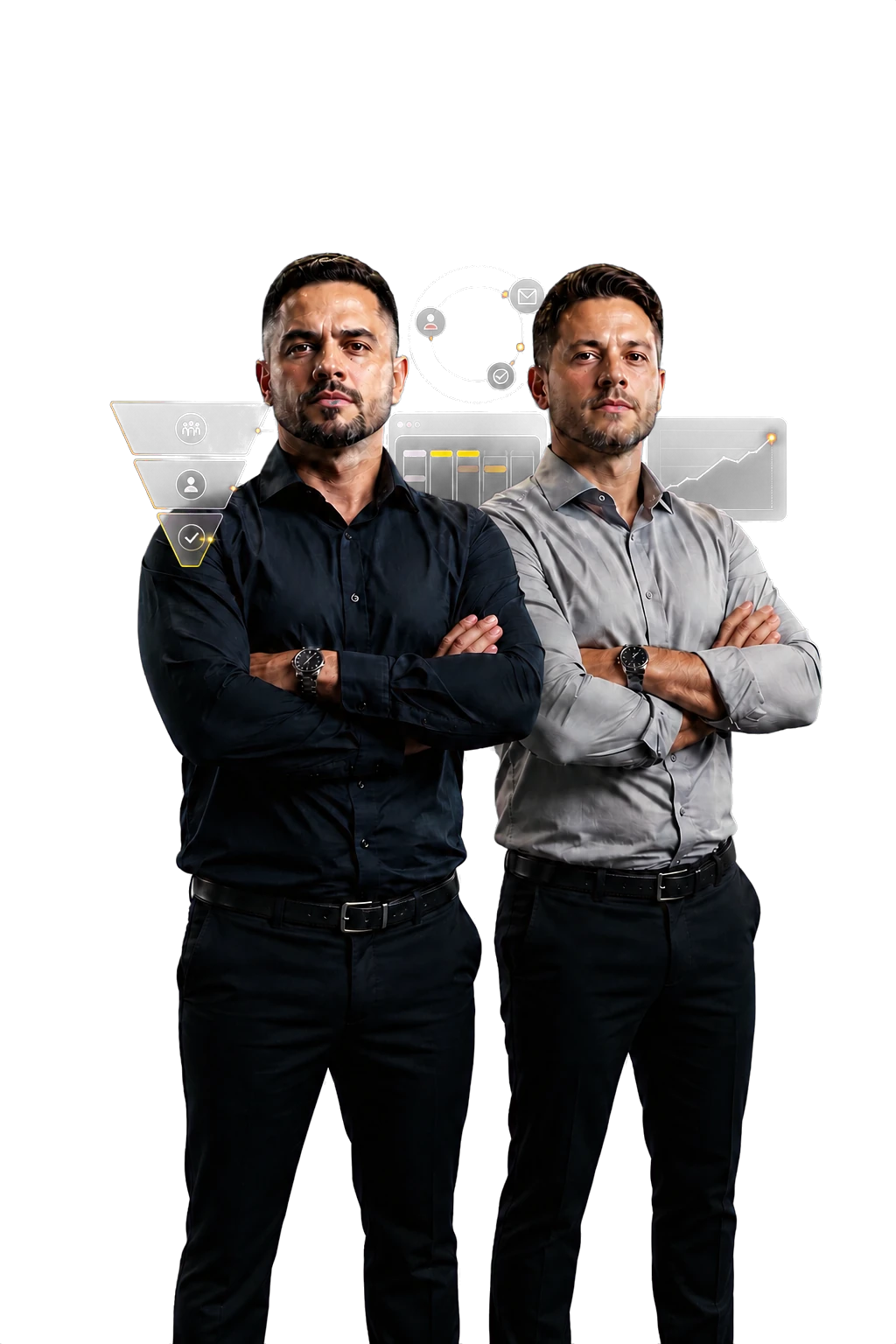 Dois especialistas da PRUMO com indicadores de performance comercial